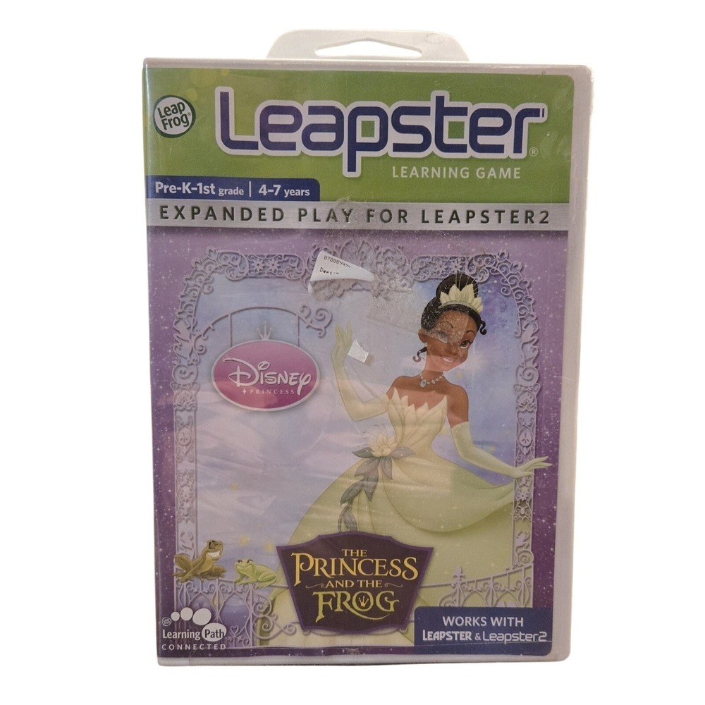 LeapFrog‎ Leapster Disney Princess and the Frog Game New Sealed